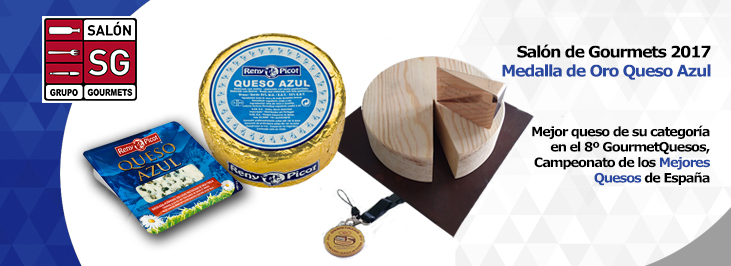 Queso Azul Reny Picot, medalla de oro en el Campeonato de los mejores quesos de España 2017