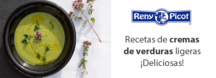 Recetas de cremas de verduras ligeras y ¡deliciosas!