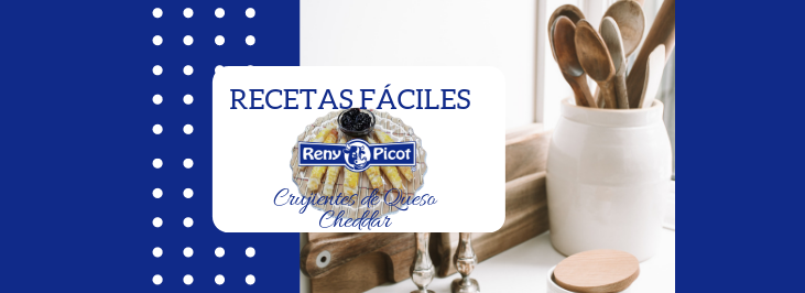 Recetas fáciles Reny Picot: Crujientes de Queso Cheddar con Frutos del Bosque