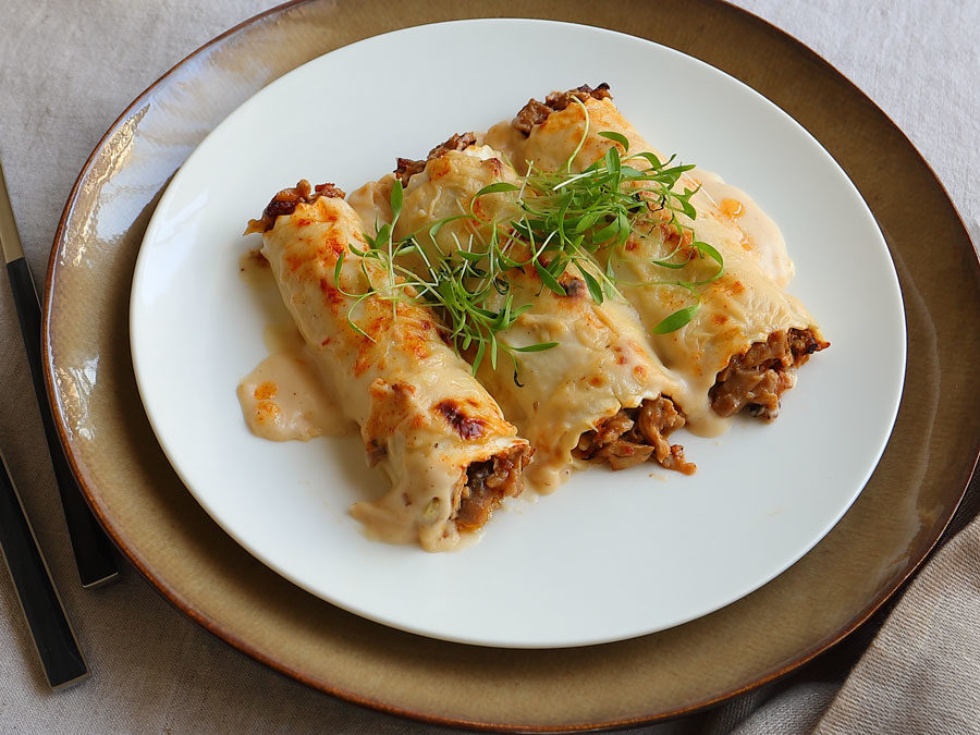 CANELONES RELLENOS CON RECETAS FESTIVAS