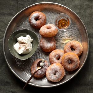 ROSQUILLAS AL HORNO DE CALABAZA, ESPECIAS Y QUESO CREMA