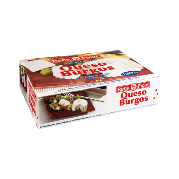 Queso Burgos tarrina – Caja 24×62.5g