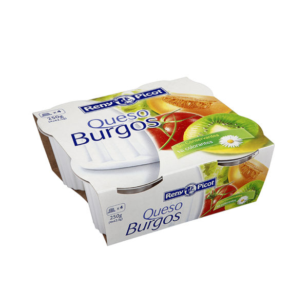 Queso Burgos Pack 4×62.5g