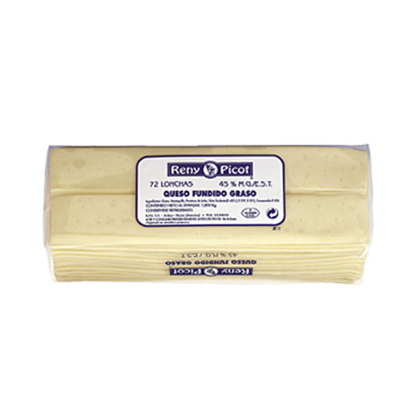 Queso Fundido pack 72 lonchas baguette