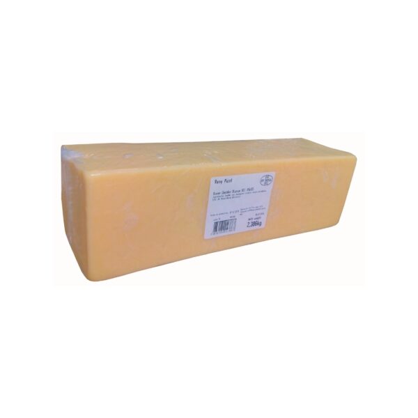 Cheddar blanco barra 3kg