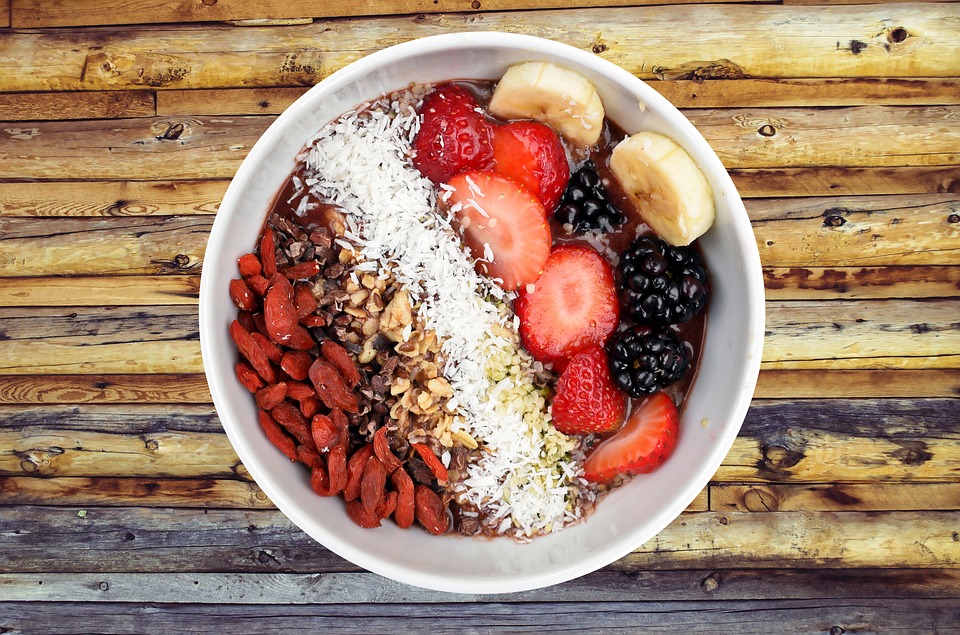 Recetas sanas y ligeras. Smoothie bowl