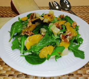 Ensalada de Naranja y queso Señorío de Montelarreina