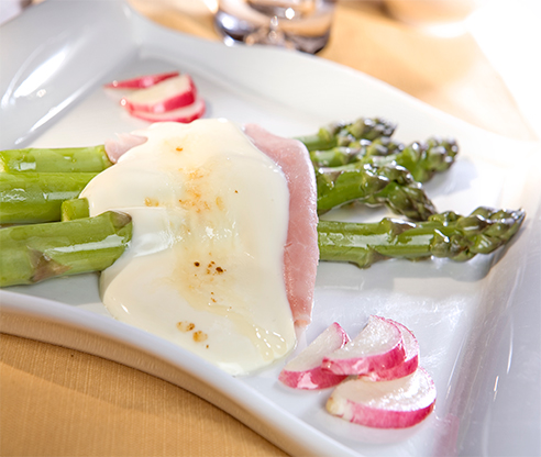 Recetas para cenas - verduras con queso Camembert Reny Picot