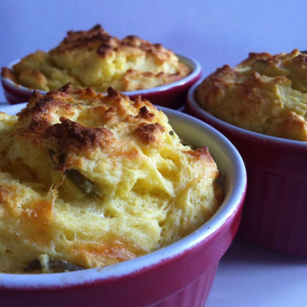 Muffins con nata para cocinar
