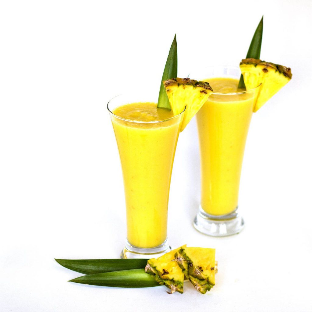 Smoothie de piña Smoothie de piña