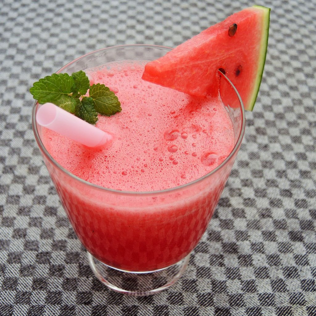 Smoothie de sandía Smoothie de sandía